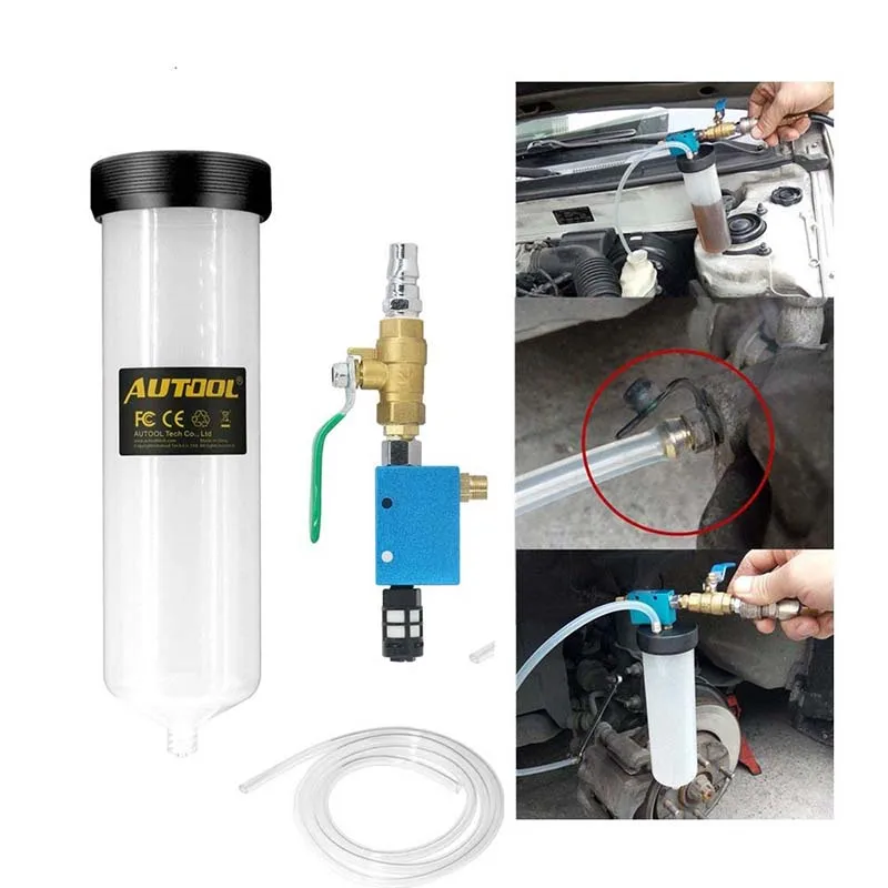 TLXC Brake Fluid Oil Change Tool Car Oil Replacement Pump Oil Bleeder Empty Exchange Drained Kit Equipment Tool brake bleeder