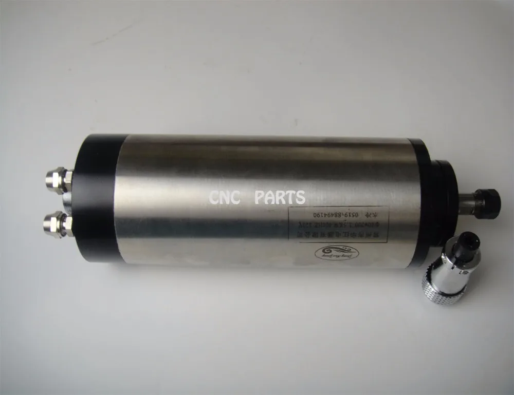 

ER11 diameter 80mm 220V 1.5KW water cooling spindle motor 4 bearing for cnc router