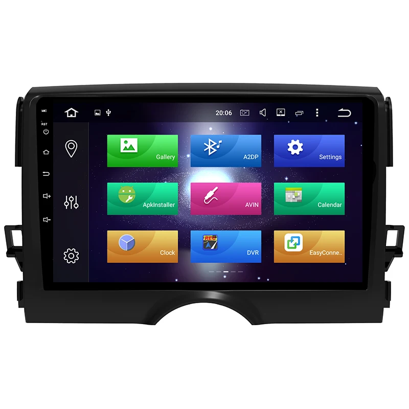 Clearance Aoluoya IPS RAM 4GB+32G Octa-Core Android 8.0 CAR DVD GPS Navigation Player For Toyota Reiz Mark X 2011 2012 2013 2014 2015-2017 2