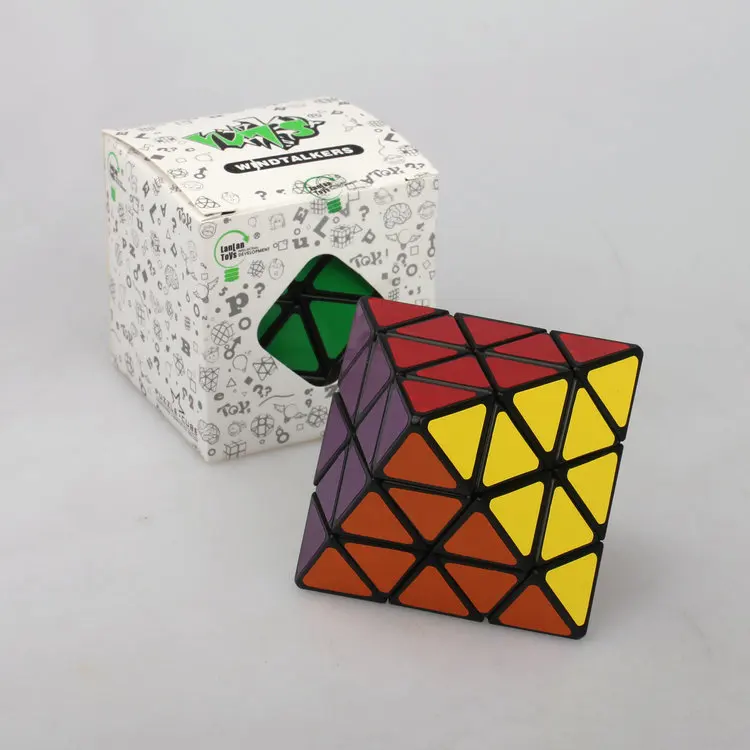 Lanlan 8 оси октаэдр Скорость Magic Cube игра-головоломка кубики развивающие игрушки Cubo Мэджико для Для детей Рождественский подарок