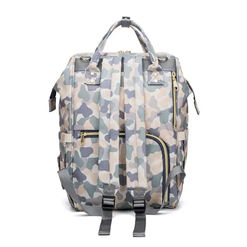 Camo Print подгузник для беременных подгузник сумка водостойкая мумия рюкзак мать путешествия детские сумка для прогулки с ребенком для