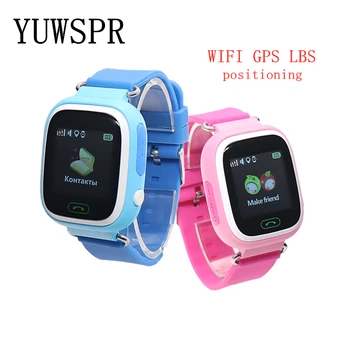 

kids GPS tracker Watches WIFI GPS LBS location Anti Lost touch screen real time Monitor Baby children Smart Clock Q90 G72 1pcs