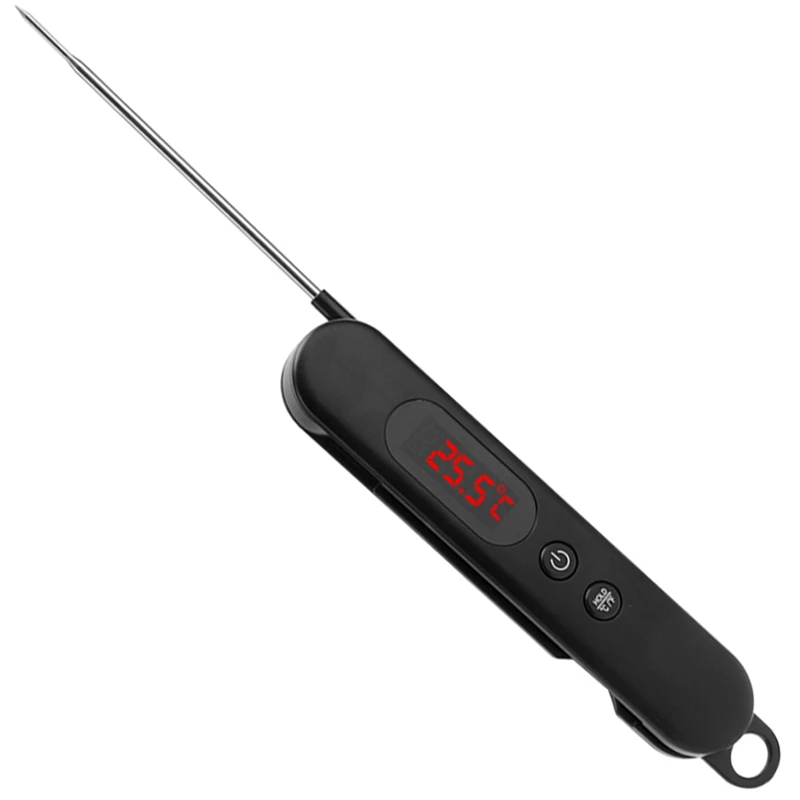 

Folding Barbecue Meat Thermometer Quick Reading Kitchen Food Digital Display Thermometer Instant Read With Lcd Screen