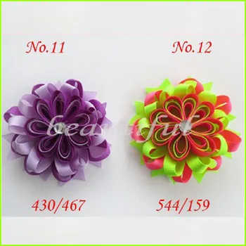 

30 BLESSING Good Girl Boutique Modern Style B-Bird's Nest Hair Bow Clip 200 No.