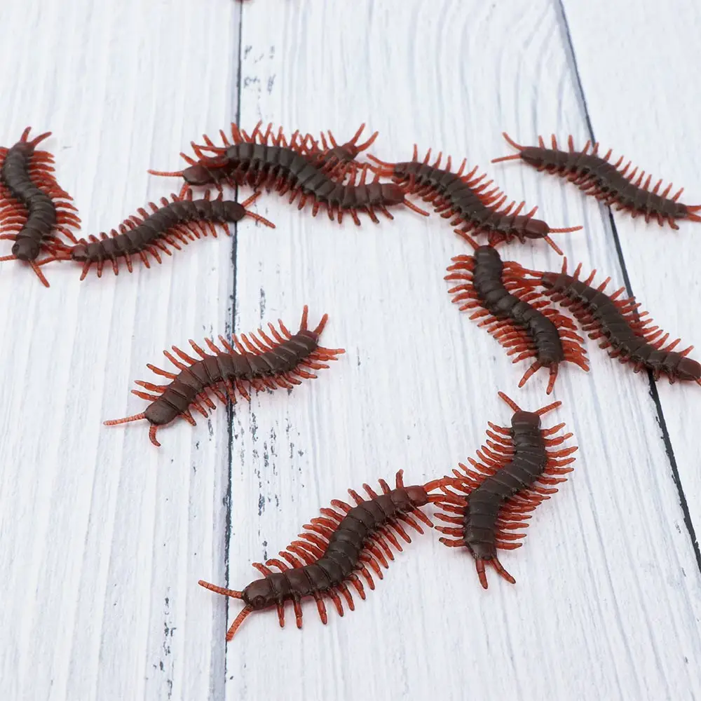 Imitation Centipede Scorpion Flies 10Pcs Insects Prank Funny Trick Joke Gadgets