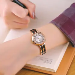 Модный студенческий браслет Chaoyada Корейская версия кварцевых часов Южная Корея модные творческие часы с бриллиантами
