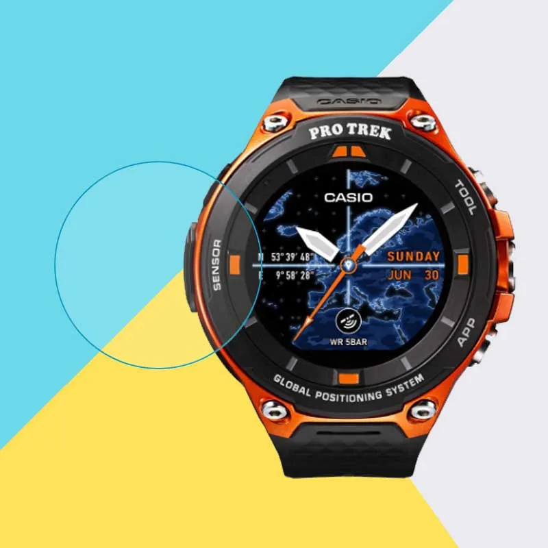 Защитное стекло закаленное для Casio G shock G100 GA110100 TR770 TR750 TR80 2 шт. защитная пленка