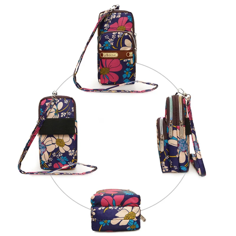 Модный чехол для мобильного телефона, наплечная сумка для мобильного телефона, чехол на пояс, кошелек, кошелек, женская сумка для мобильного телефона 3D20