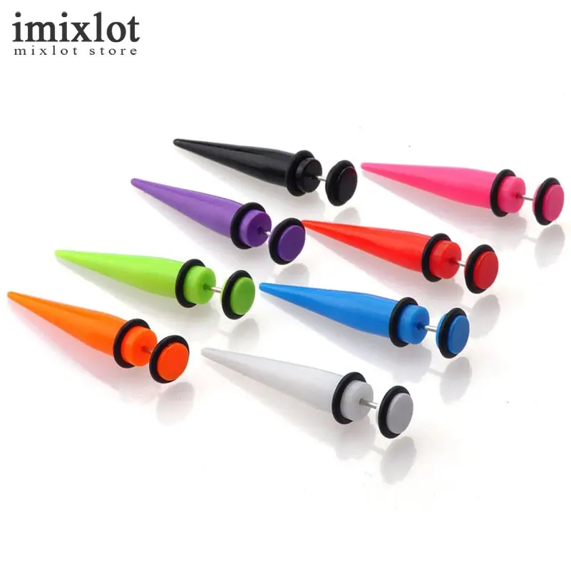 Imixlot 2 шт. модные серьги гвоздики с заклепками шпильки из нержавеющей стали