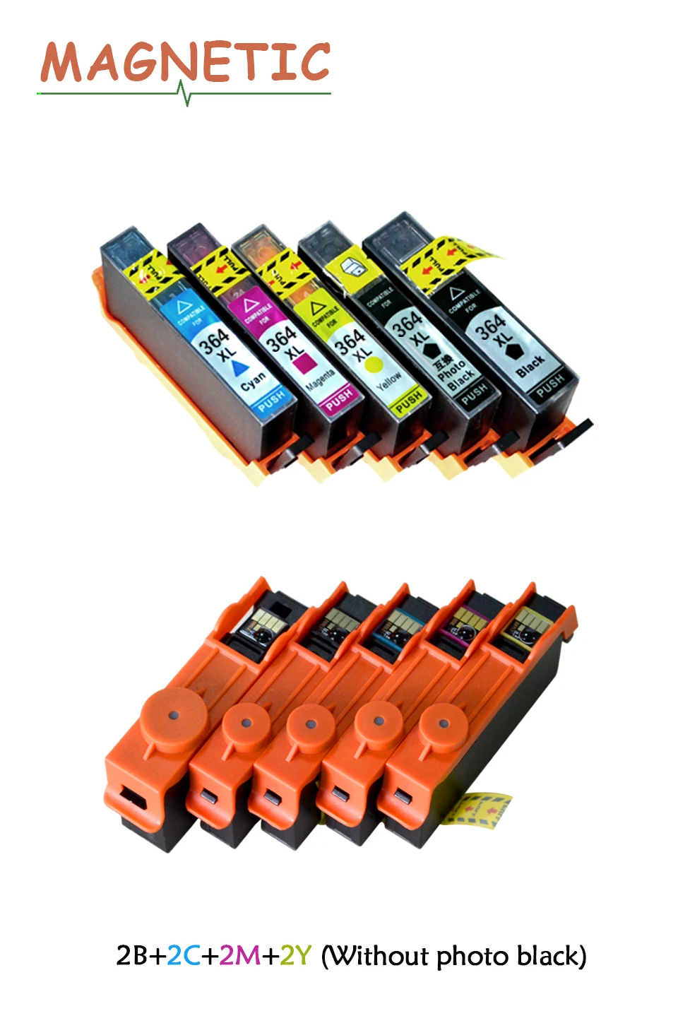 for HP364 compatible cartridge 8X