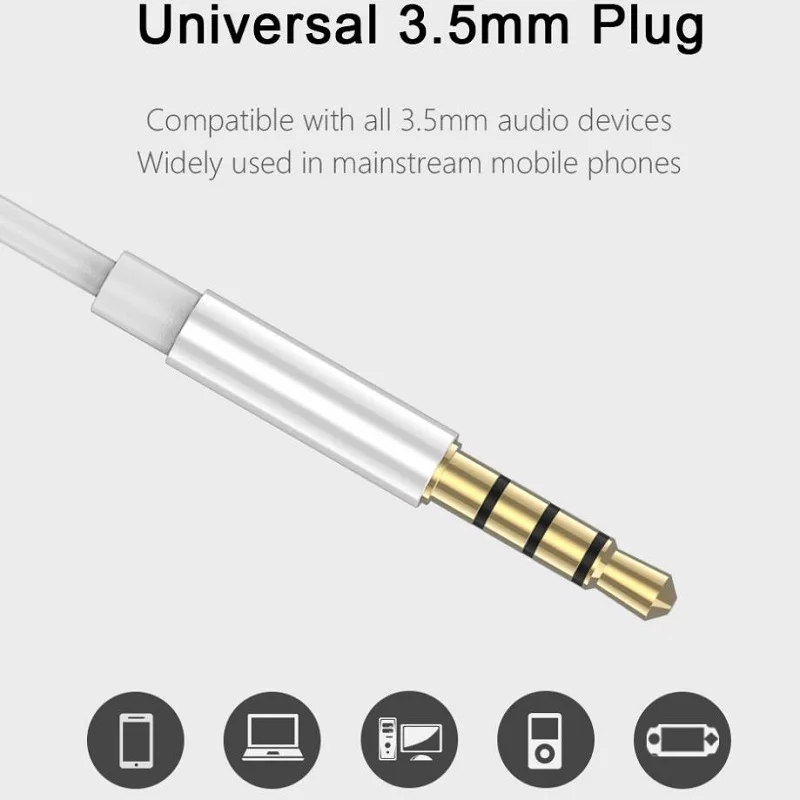 Наушники бас гарнитура хорошего качества наушники с микрофоном для Xiaomi iPhone 6 6s