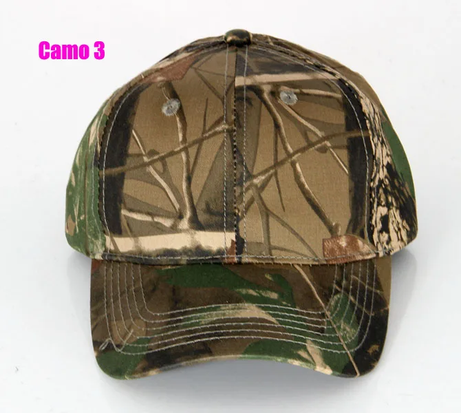 Наружная камуфляжная шапка охотника для мужчин военные тактические кепки-бейсболки для рыбалки Пешие прогулки путешествия горный велосипед бионическая шляпа - Цвет: Camo 3