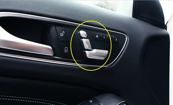 

2014 2015 For Mercedes-Benz GLA X156 Interior Car Seat Adjustment Buttom Cover Trim 8pcs