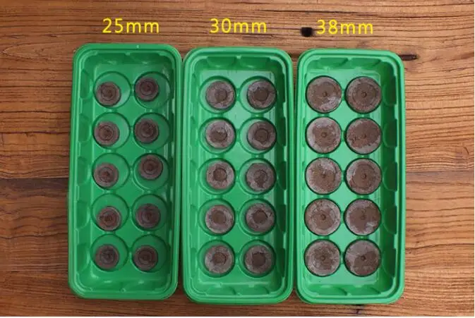 25мм. 30 мм, 38 мм блок рассады лоток-питомник набор, почвенный блок, стартер роста семян поддон, рассада почвы, плантатор можно использовать