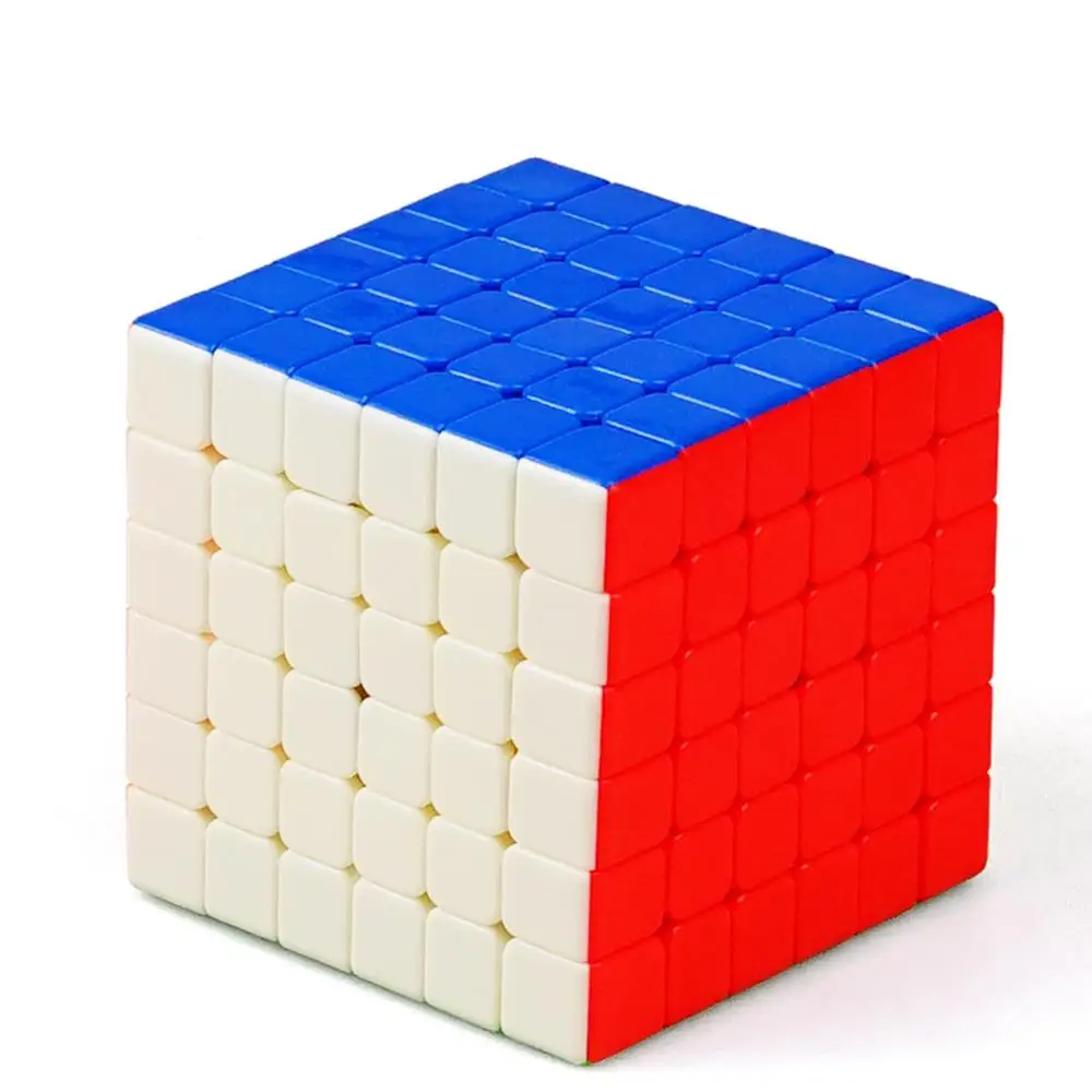 YJ YongJun RuiShi 6x6x6 Cube 6 слоев без наклеек для Begginer 6x6x6 Cubo Magico обучающая игрушка для детей