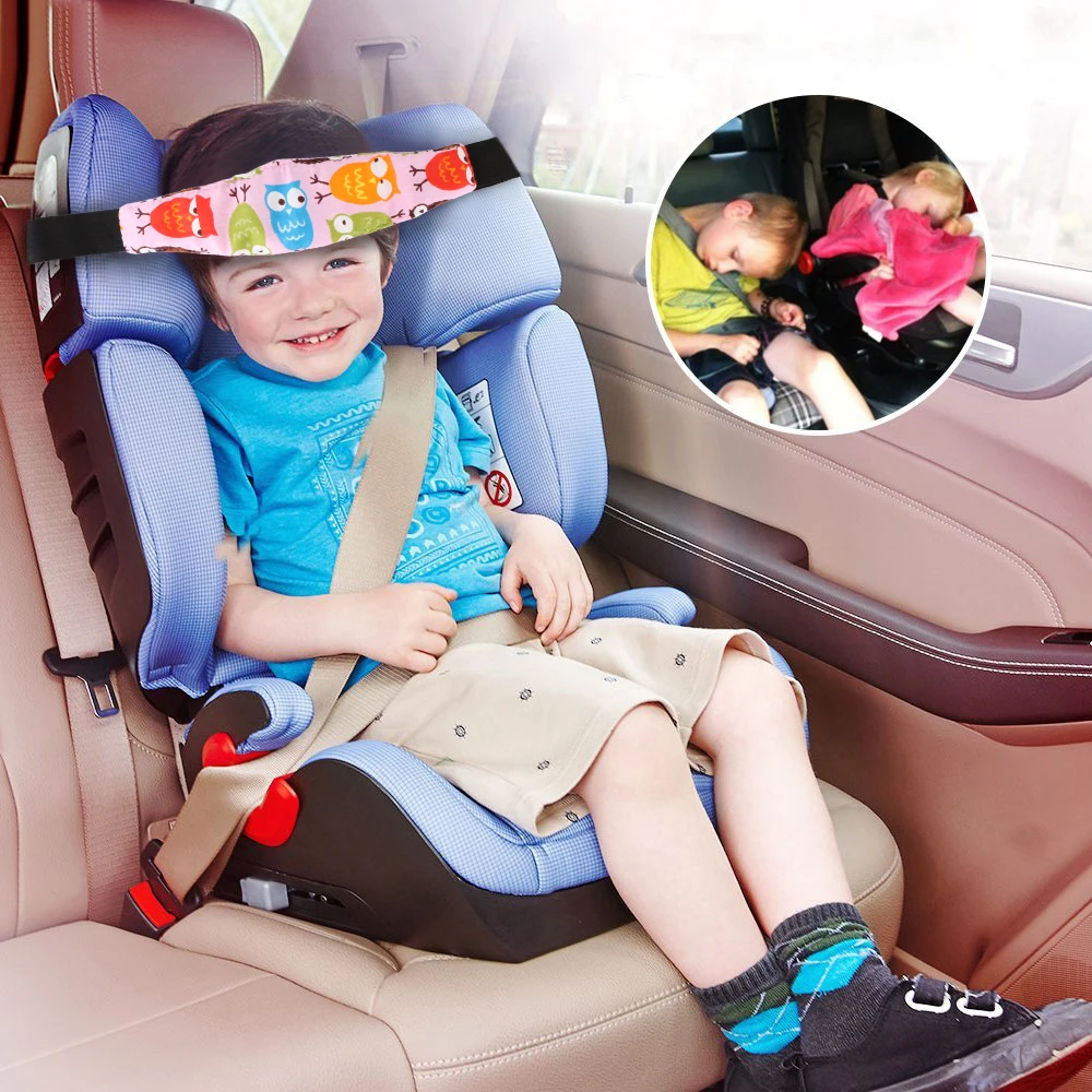 Детское автомобильное безопасное сиденье позиционер сна младенцы и младенцы головы поддержка коляски Аксессуары Детские регулируемые крепежные ремни