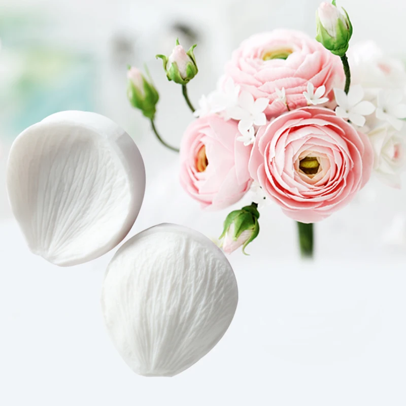 Силиконовая форма для помадки Plumeria инструмент украшения торта шоколадной