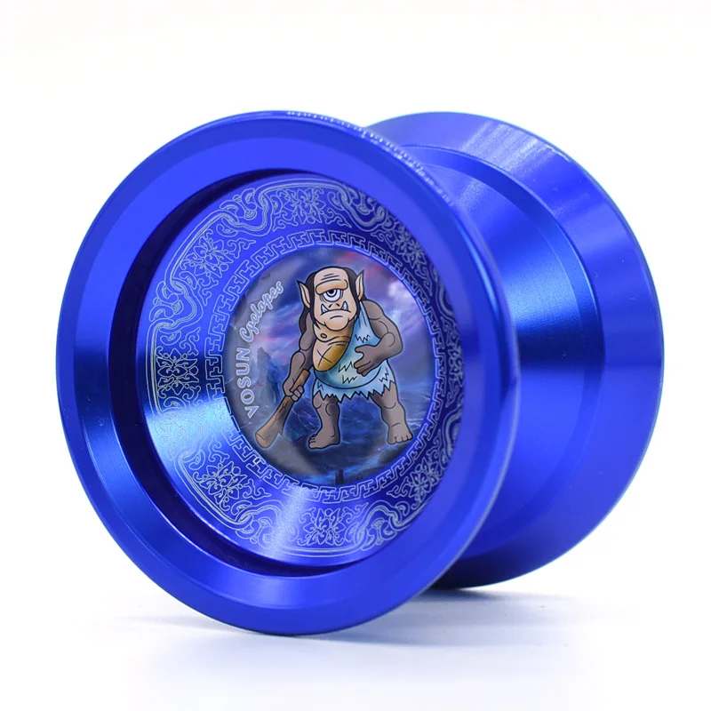 VOSUN SN1-Myth YOYO сплав/металл yoyos Профессиональный YOYO 10 шариковый подшипник классическая игрушка для детей подарок 1A 3A 5A - Цвет: Зеленый