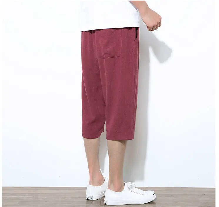 2019 Лето китайский стиль мужские брюки Дракон Свободные повседневные Хип-хоп мужские брюки-шаровары уличная спортивная одежда