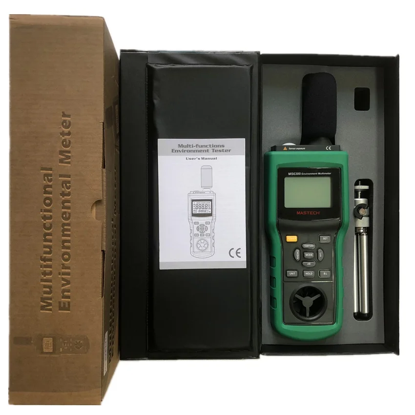 MASTECH MS6300 цифровой многофункциональный окружающая среда метр Температура