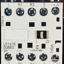 Компактный контактор постоянного тока LP1K16008BD 16A 2 открытые 2 замкнутые катушки напряжения DC24V аксессуары для динамиков