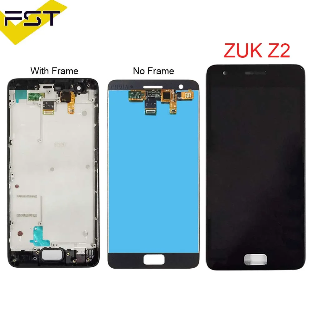

100% Tested For Lenovo ZUK Z2 LCD Display and Touch Screen Digitizer Assembly Replacement With Frame For Lenovo ZUK Z2 Pantalla