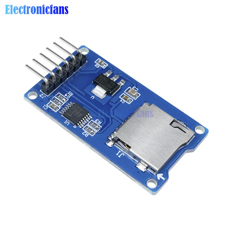

Micro SD Storage Board Mciro SD TF Card Memory Shield Module SPI for Arduino New