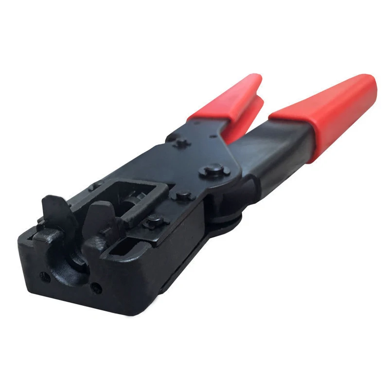 1set  Universal Compression Tools Connector Fitting Cable Coaxial Crimper Pliers Set