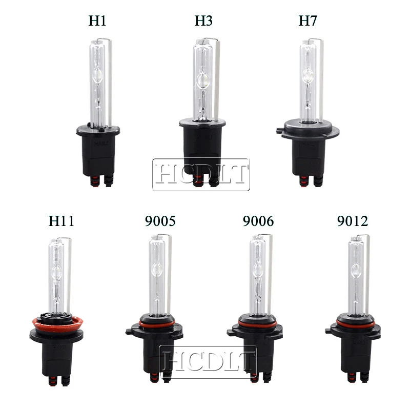Hcdlt ксенон 55 Вт H1 H7 H11 H3 HB3 HB4 D2S D4S 3000 K 6000 K 4300 K 5000 K 8000 K галогенная лампа для фар для 35 Вт/55 Вт Xenon Ксеноновые балласты