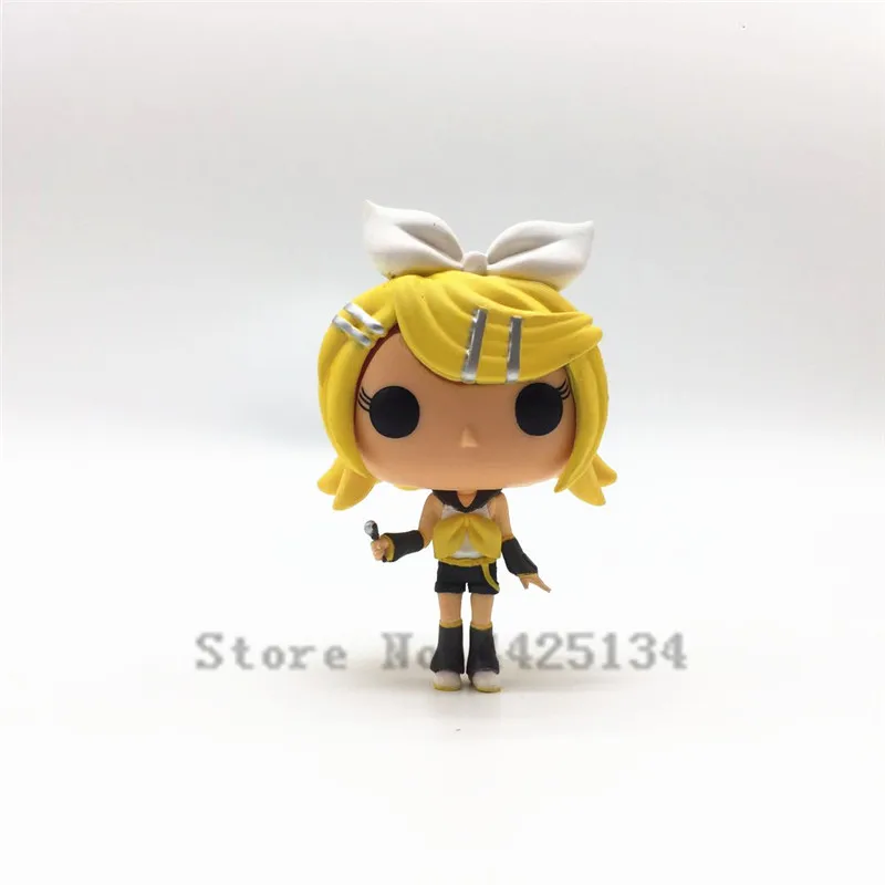 Виниловая кукла FUNKO POP Hatsune Miku зеркальная звуковая экшн фигурка модель звездной