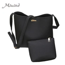 Mujeres Bolso de los Bolsos de Mano Sobre El Hombro Sling Verano Conjunto Bolsa de la Compra Grande de Cuero Negro de Lujo de Alta Calidad Diseñador Ocasional Femenina