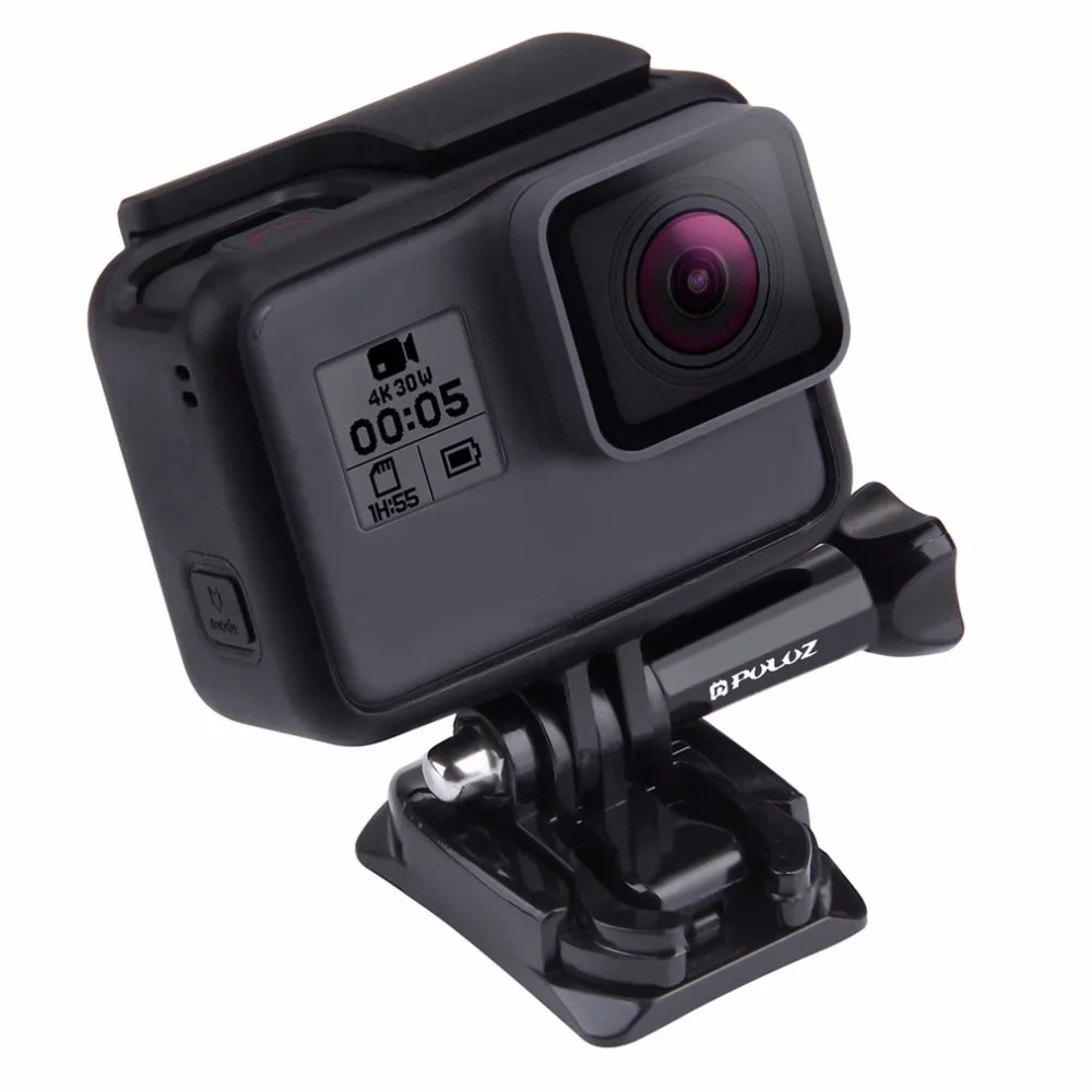 PULUZ Go pro Аксессуары Экшн-камера для Gopro Hero 5 4 3+ 2 2 изогнутое поверхностное крепление с 2 клейкими наклейками