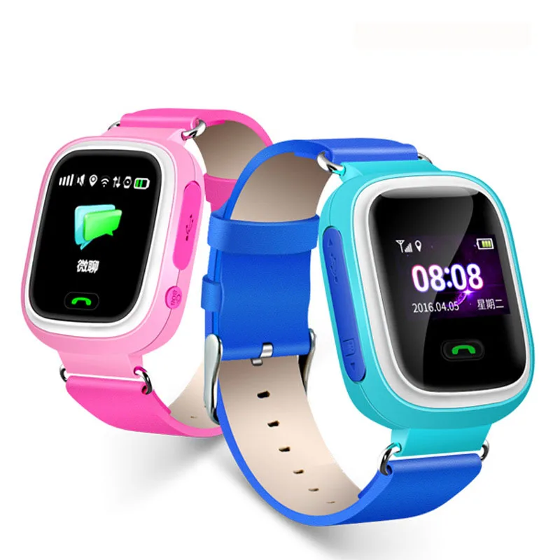 

Chirldren Smartwatch GPS Phone Call Smart Phone Call Sim Card 2G Control By Mobile Talk Watch Support Russian