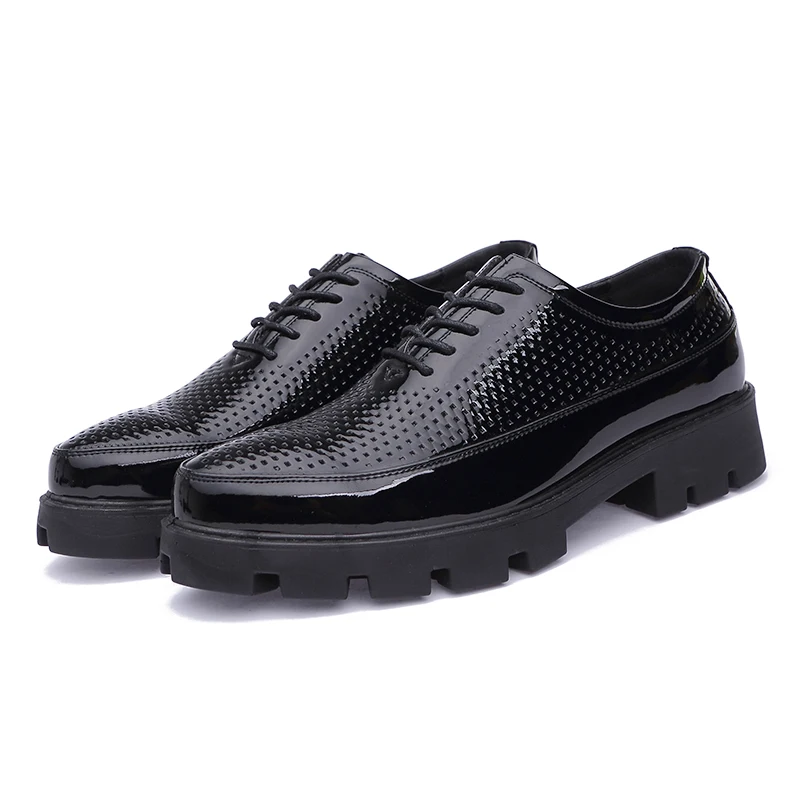 height increasing platform men shoes patent leather male footwear italian moccasins man designer breathable oxford shoes for men (14)