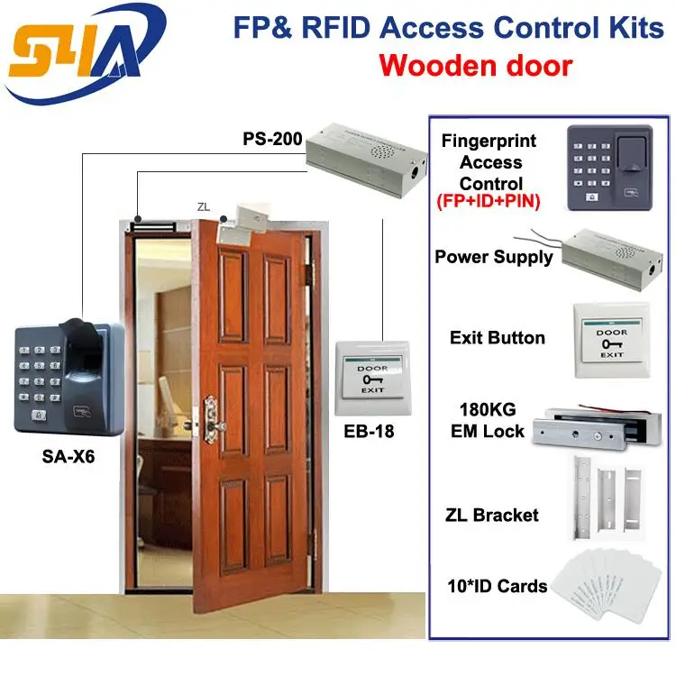 

X6 Fingerprint RFID Access Control Kits