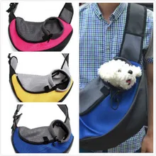 Pet Carrier Durchführung Katze Hund Welpen Kleintier Sling Vorderen Träger Mesh Comfort Travel Tote Schulter Tasche Haustier Rucksack SL