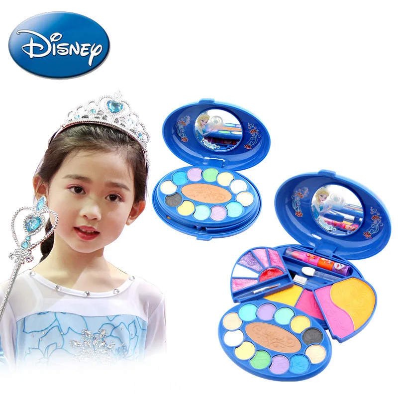 29 pcs Disney frozen elsa and anna Makeup set Cosmetic Non-toxic Environmental Friendly Beauty pretend girls birthday gift