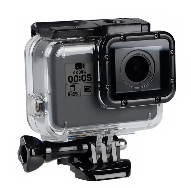 40 м подводный водонепроницаемый чехол для GoPro Hero 6 5 7 Черный Защитный чехол для дайвинга крепление для Go Pro 6 5 7 аксессуар