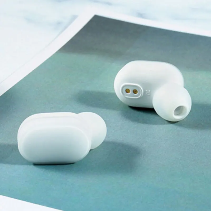 Наушники Xiaomi Mi AirDots с микрофоном стерео гарнитура TWS беспроводная передачей басов