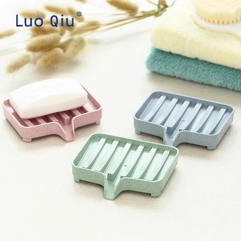 

Bathroom Draining Soap Box Drainage Soap Dish Storage Box Kitchen Tub Sponge Storage Cup Rack Soap Holder Draining Set 5 pcs/lot