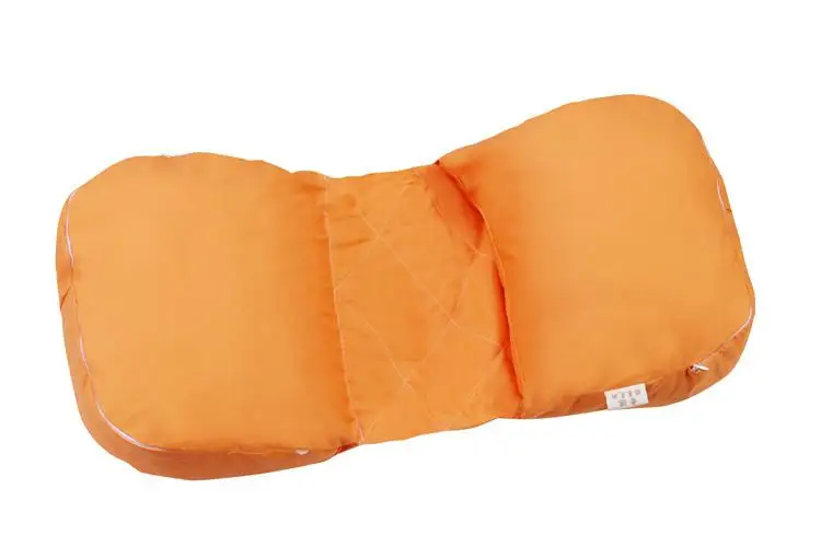 Моющаяся Подушка для беременных хлопок u-образная Подушка для беременных и кормящих женщин подушка для кормящих поддержки талии - Цвет: Оранжевый