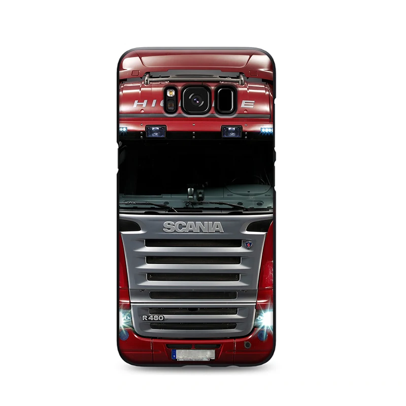 Чехол для телефона SCANIA Truck для samsung galaxy s7 edge s6 s5 s8 s9 plus, лучший мягкий силиконовый черный чехол из ТПУ