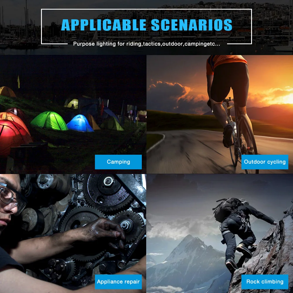 NICRON 90 Degrees Twist LED Flashlight Handfree Waterproof IP54 300 Lumens 5000CD Magnet LED Torch Light For Maintenance etc N72