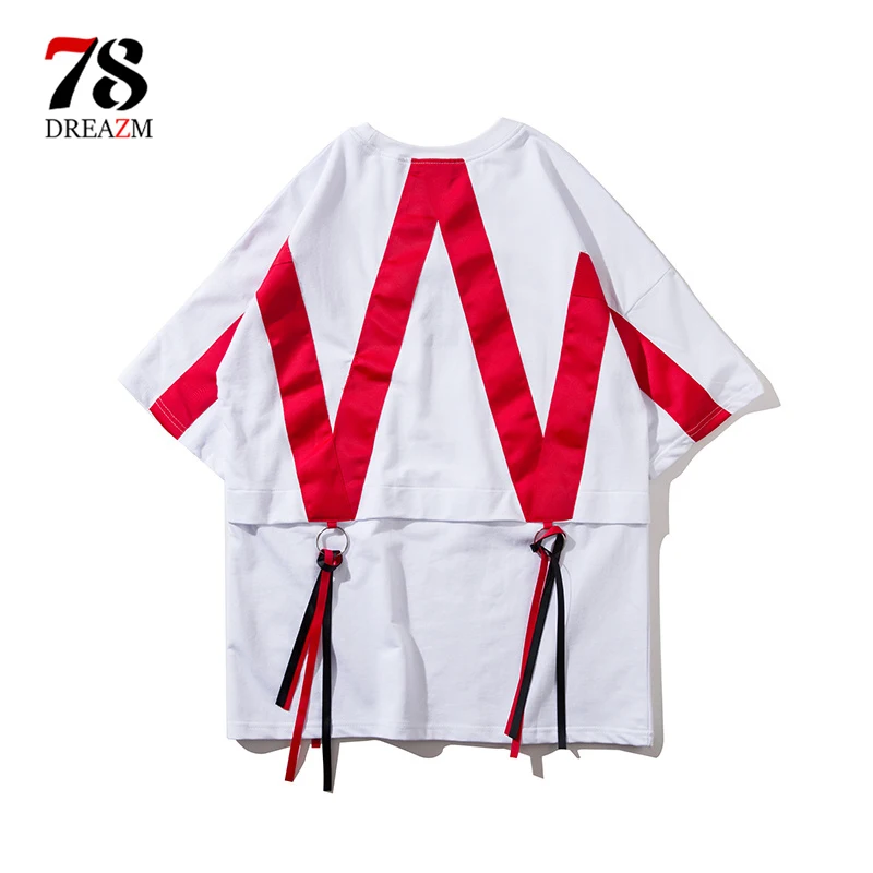 2018 hip hop moda verano hombres extendido hip-hop camiseta de gran tamaño Kpop Swag ropa de hombre Casual Streetwear Camisetas 2018 hip hop moda verano hombres extendido hip-hop camiseta de gran tamaño Kpop Swag ropa de hombre Casual Streetwear Camisetas