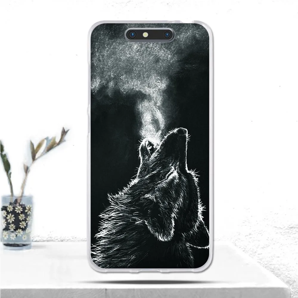 ل ZTE شفرة V8 حالة لطيف القط TPU لينة سيليكون غطاء ل ZTE شفرة V8 bv0800 Fundas واقية الهاتف أكياس غطاء ل ZTE V8 V 8