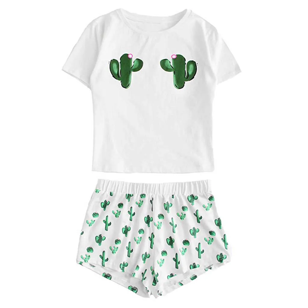 Noenname_null женские повседневные шорты с коротким рукавом conjunto chandal mujer Милая