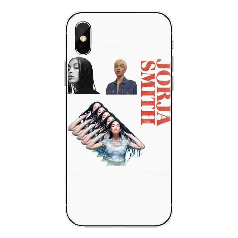 Силиконовый прозрачный чехол Jorja Smith для Iphone 6X8 7 5 4 Plus 10 XR Max Funda Coque Lost & Found Smith|Сумки