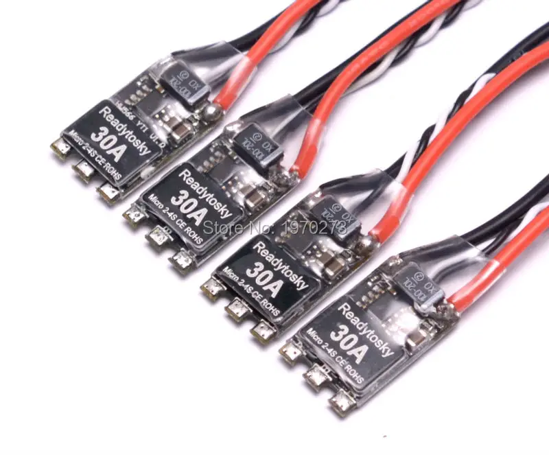  4pcs/lot 30A 35A ESC Electronic Speed Controller ESC w/ Hobbywing XRotor micro BLHeli Firmware For FPV Racing Quadcopter Drone 