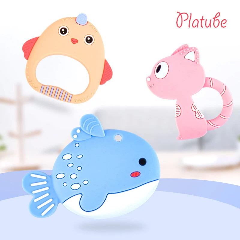 Anneau De Dentition En Silicone Pour Bebe Dessin Anime Creatif Poulet Renard Poisson Dents Colle Pour Bebe Jouet Pour Apaiser Les Molaires Mignon Bebe 3 Mois Aliexpress