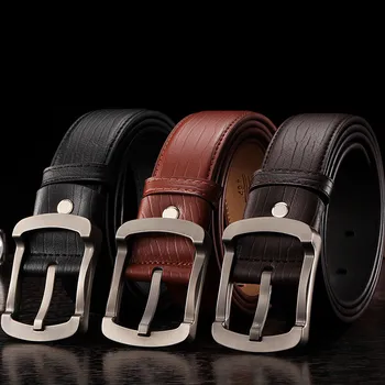 

New Belt Men Pin Buckle Belt Casual Fashion Korean Version of The Pants Dress Men's High Quality Belt Selling